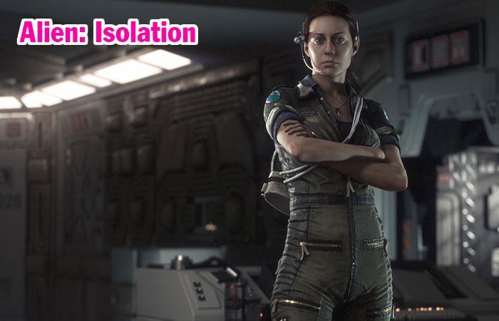 Nhân vật chính trong game Alien: Isolation