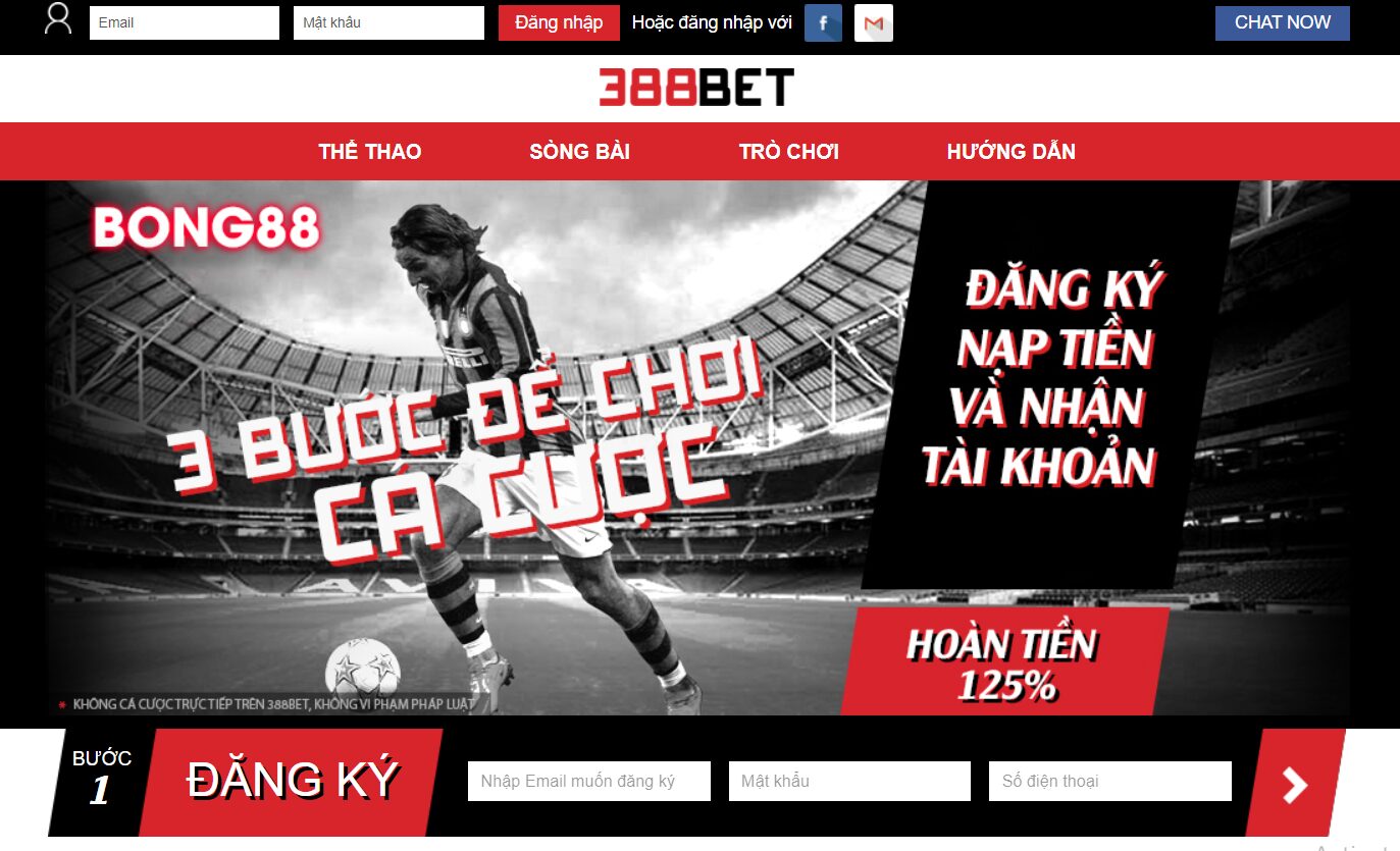 388bet là một nhà cái cá cược uy tín chất lượng