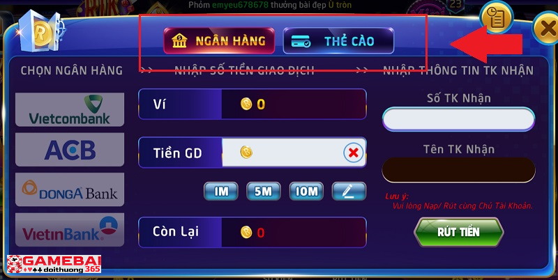 Các bước rút tiền online đơn giản và nhanh chóng cho anh em